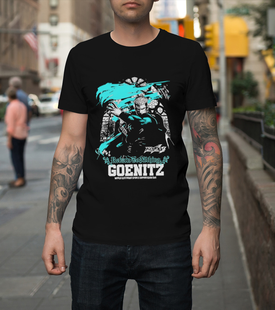 Goenitz Returns to Battle The King of Fighters XV T-Shirt