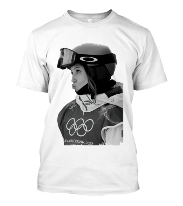 Eileen Gu Olympic Freestyle Skiing Milano Cortina 2026 T-Shirt