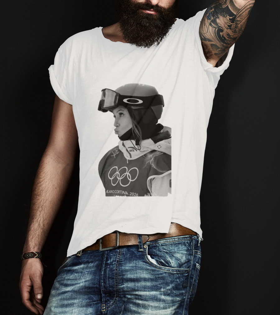 Eileen Gu Olympic Freestyle Skiing Milano Cortina 2026 T-Shirt