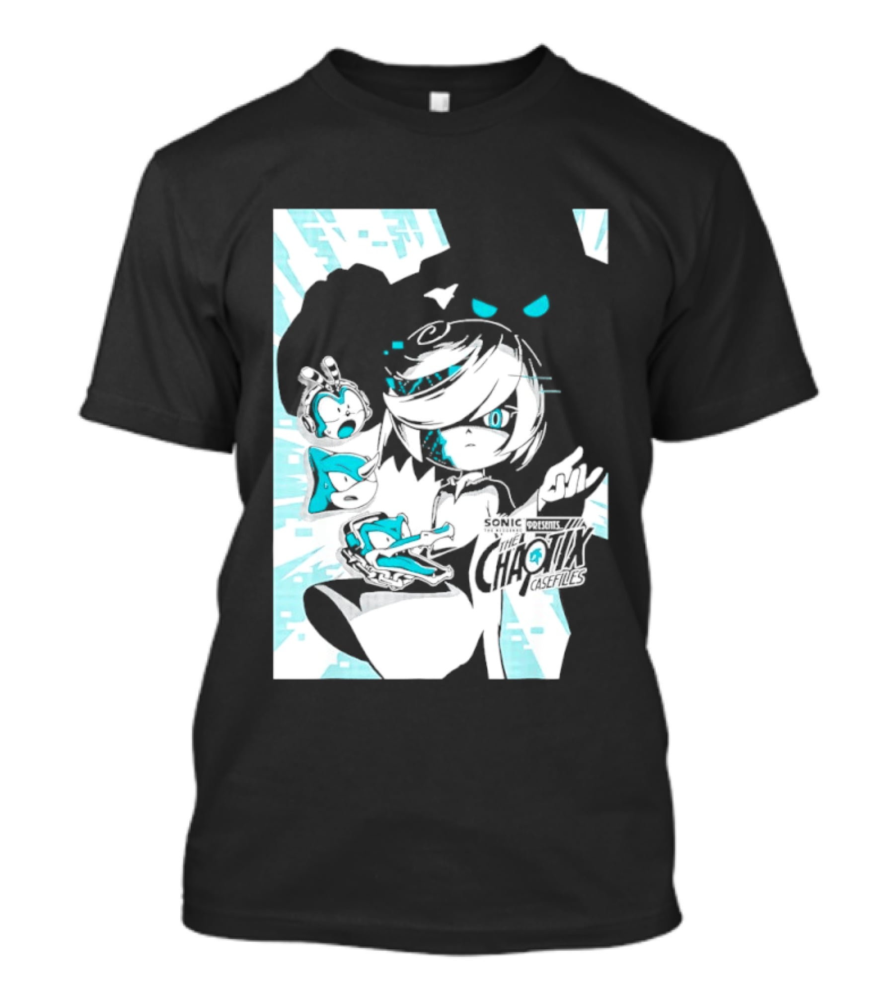 The Hedgehog The Chaotix Casefiles Ep 6 Episode Art Villain T-Shirt