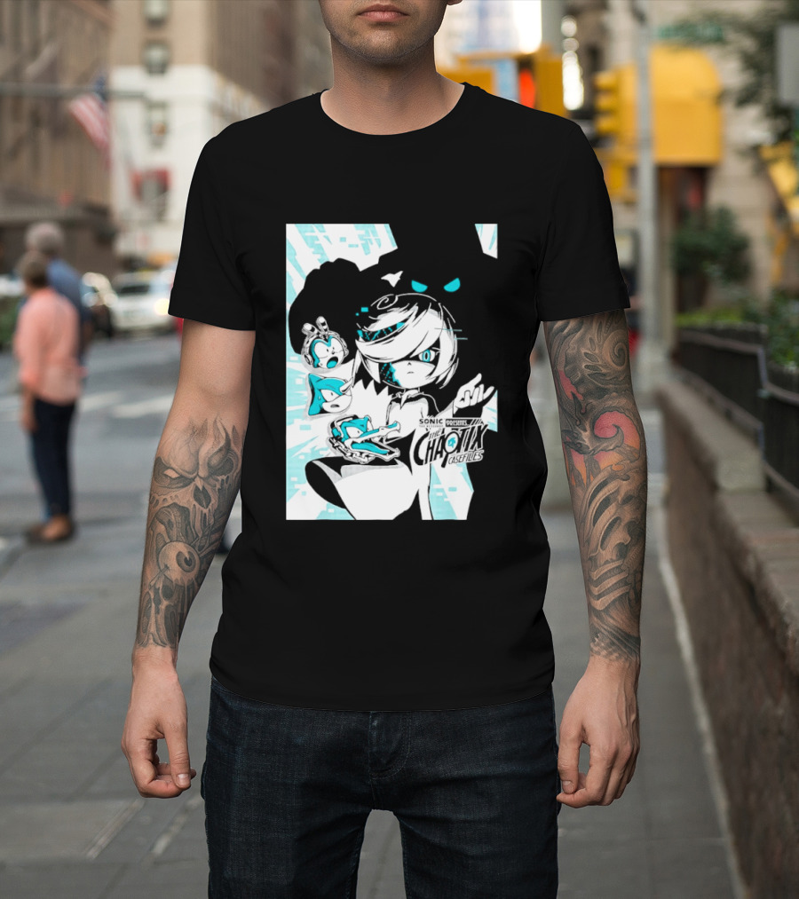 The Hedgehog The Chaotix Casefiles Ep 6 Episode Art Villain T-Shirt