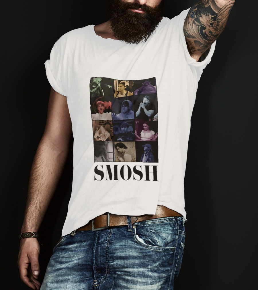 Smosh The Era Tour Collage Of Iconic Moments And Characters T-Shirt