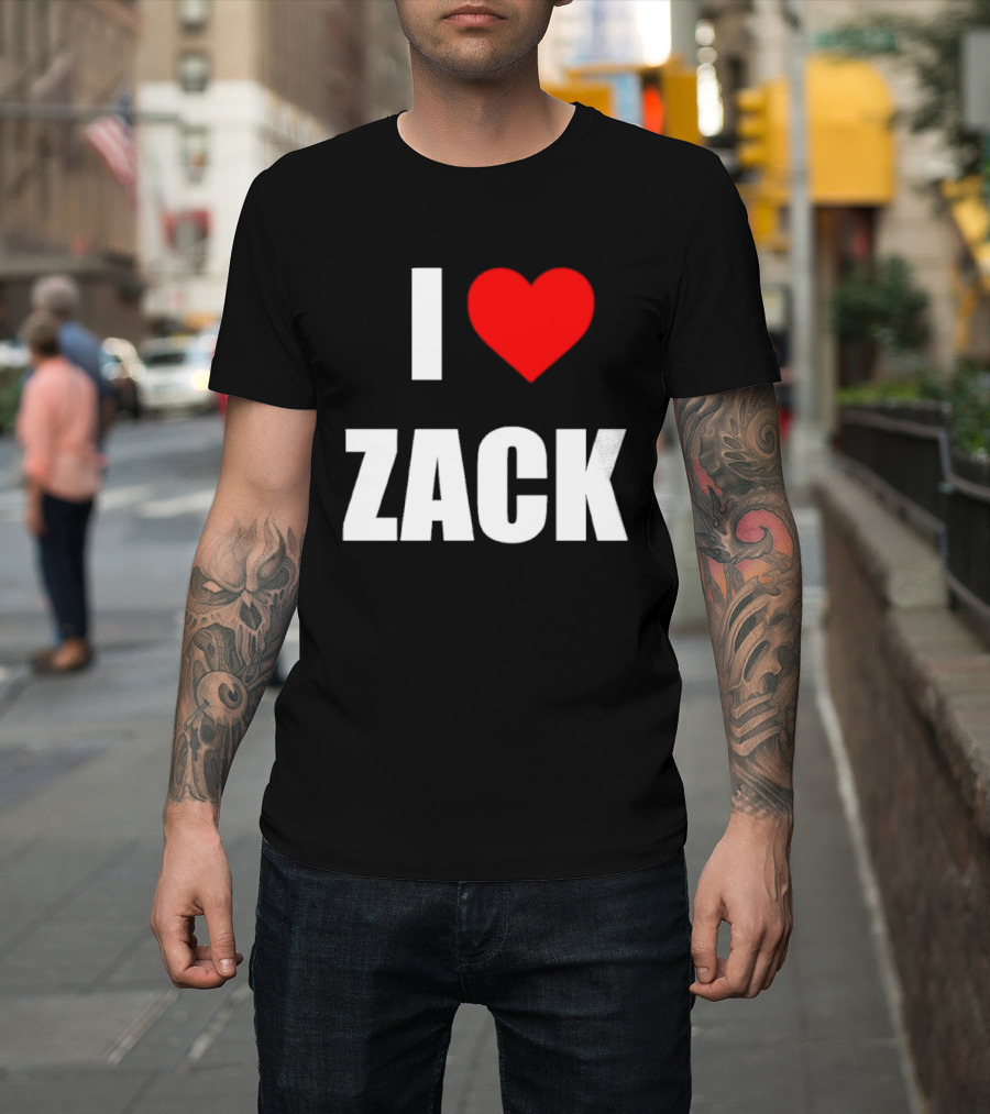 I Heart Zack Snyder American Filmmaker T-Shirt