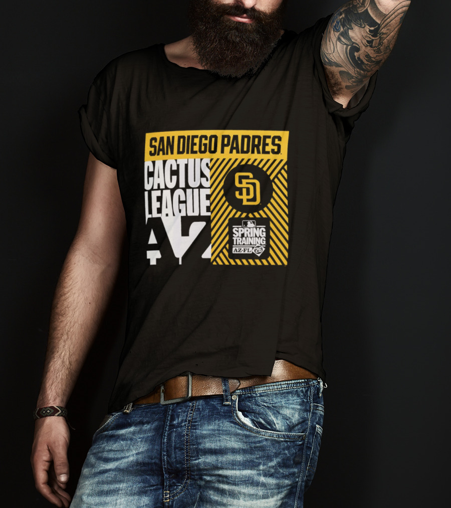 San Diego Padres Cactus League Spring Training 2026 T-Shirt