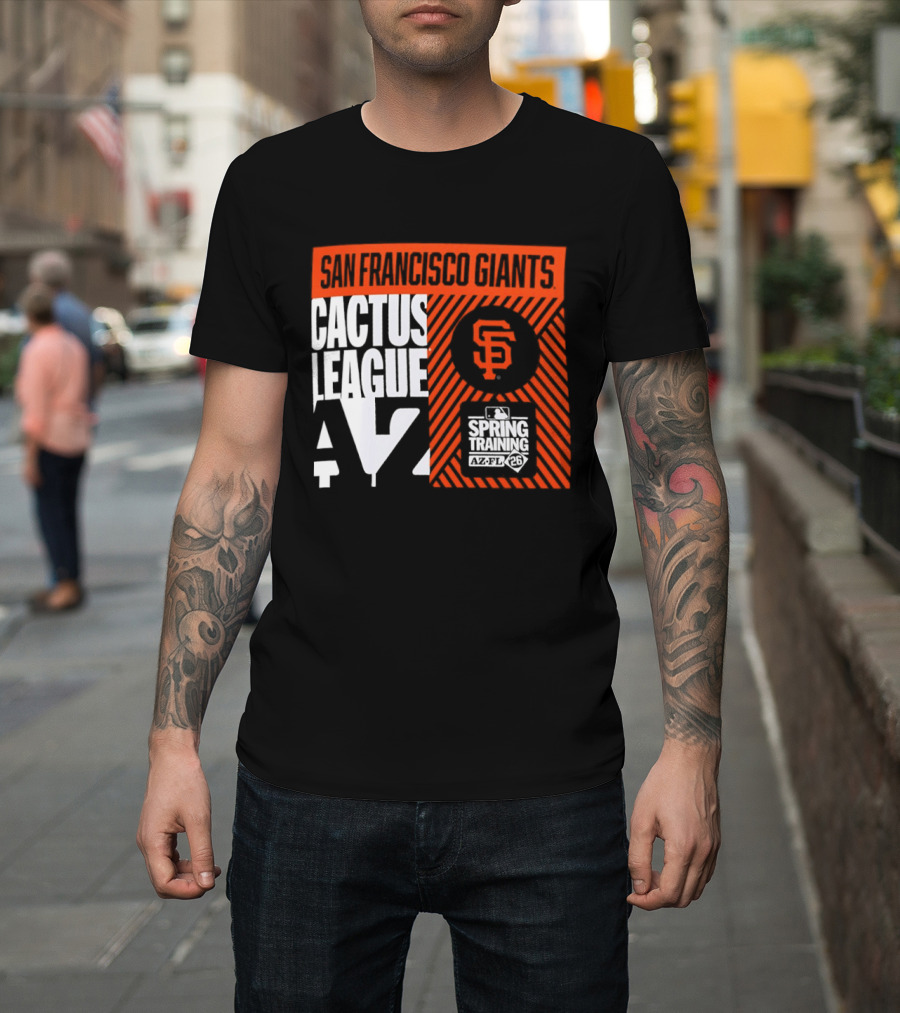 San Francisco Giants Cactus League AZ Spring Training 2026 SF T-Shirt