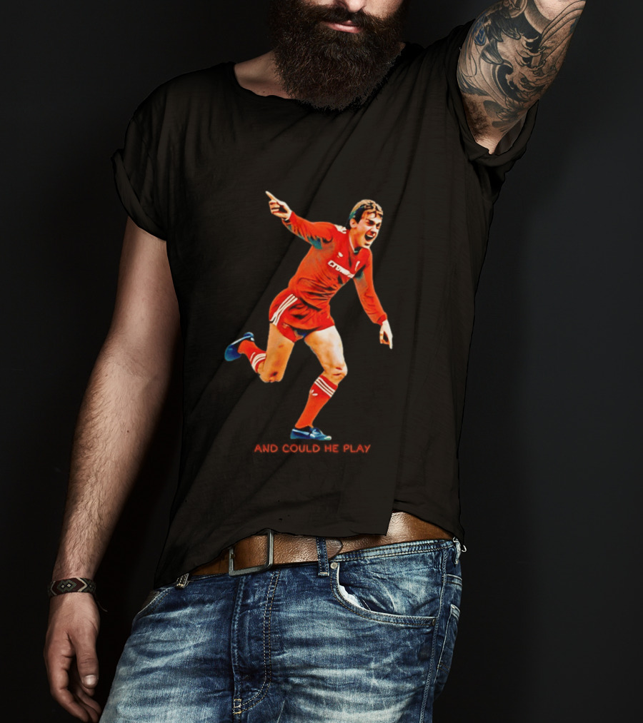 Kenny Dalglish Liverpool FC Could He Play Iconic Celebration T-Shirt