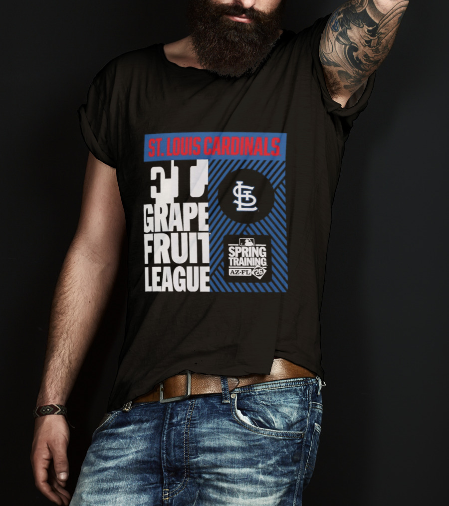 St. Louis Cardinals Grapefruit League Spring Training 2026 T-Shirt