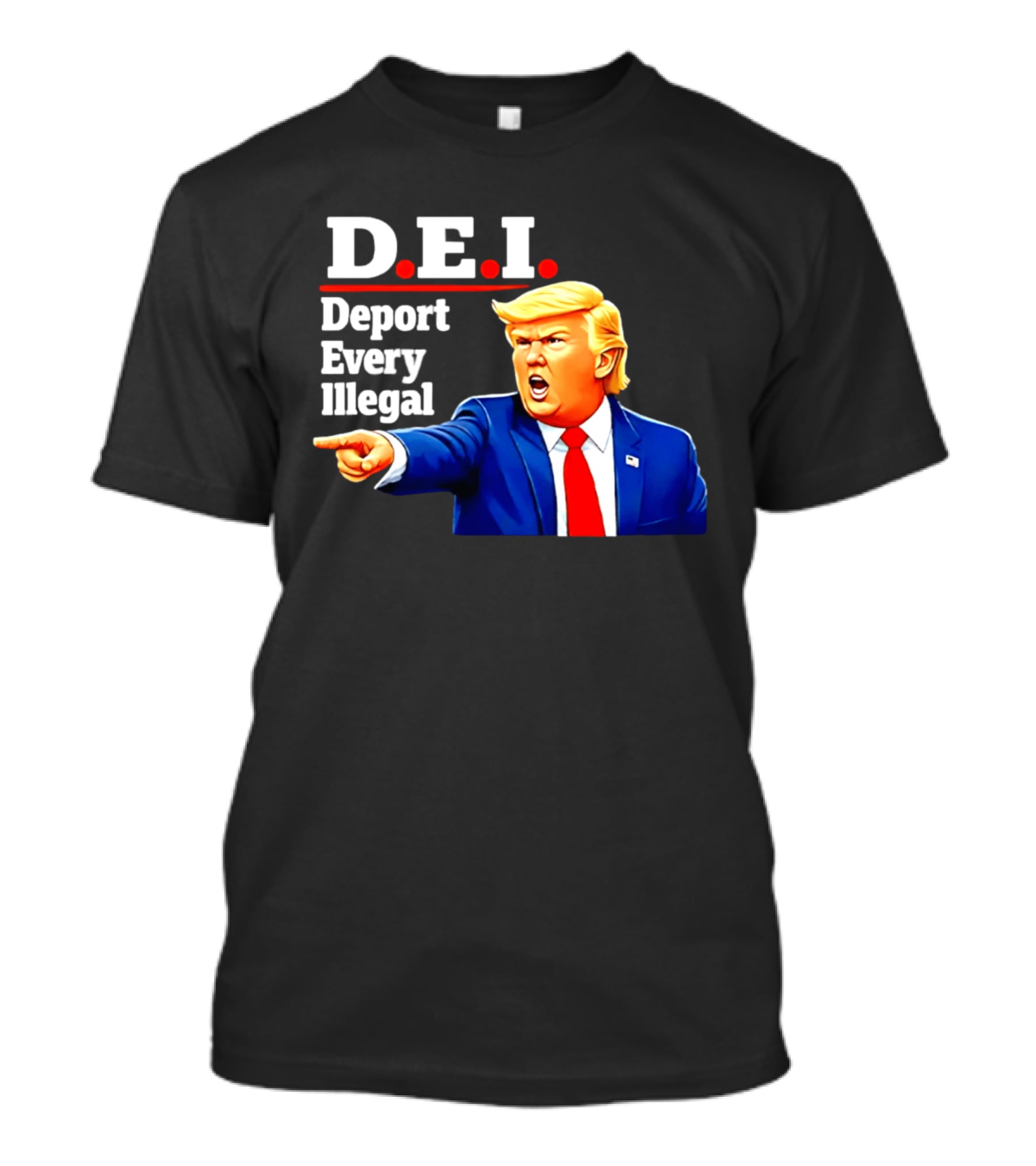 D.E.I. Deport Every Illegal Trump 2026 T-Shirt