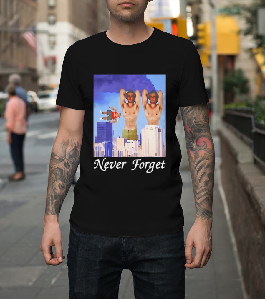 Never Forget When Clav Got Mogged By ASU Frat Leader Giants In Cityscape T-Shirt