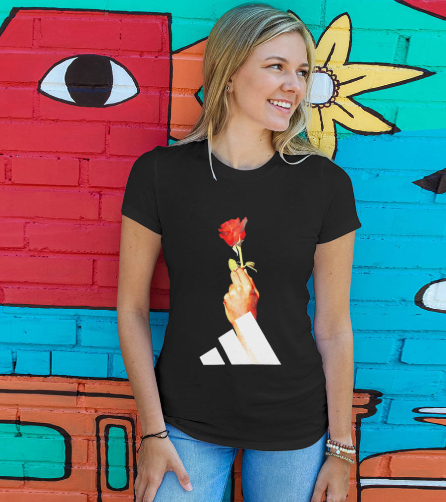 Derrick Rose Chicago Bulls Adidas Rose Hand T-Shirt