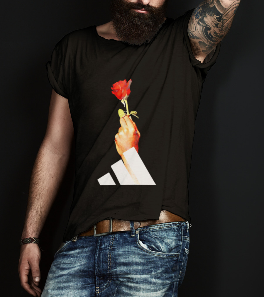 Derrick Rose Chicago Bulls Adidas Rose Hand T-Shirt