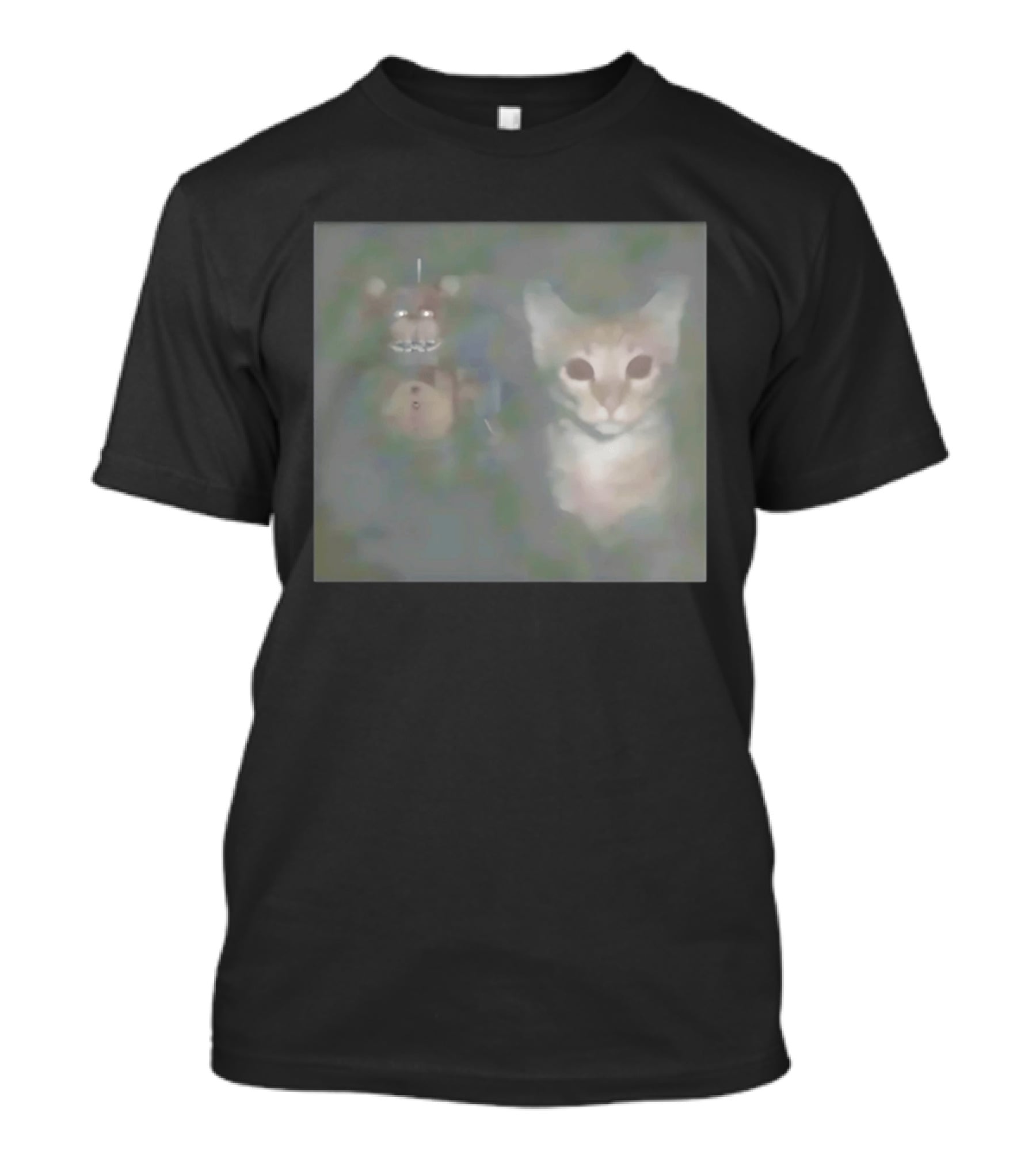 Fnaf Cat Horror And Creepy Animatronic Fantasy T-Shirt