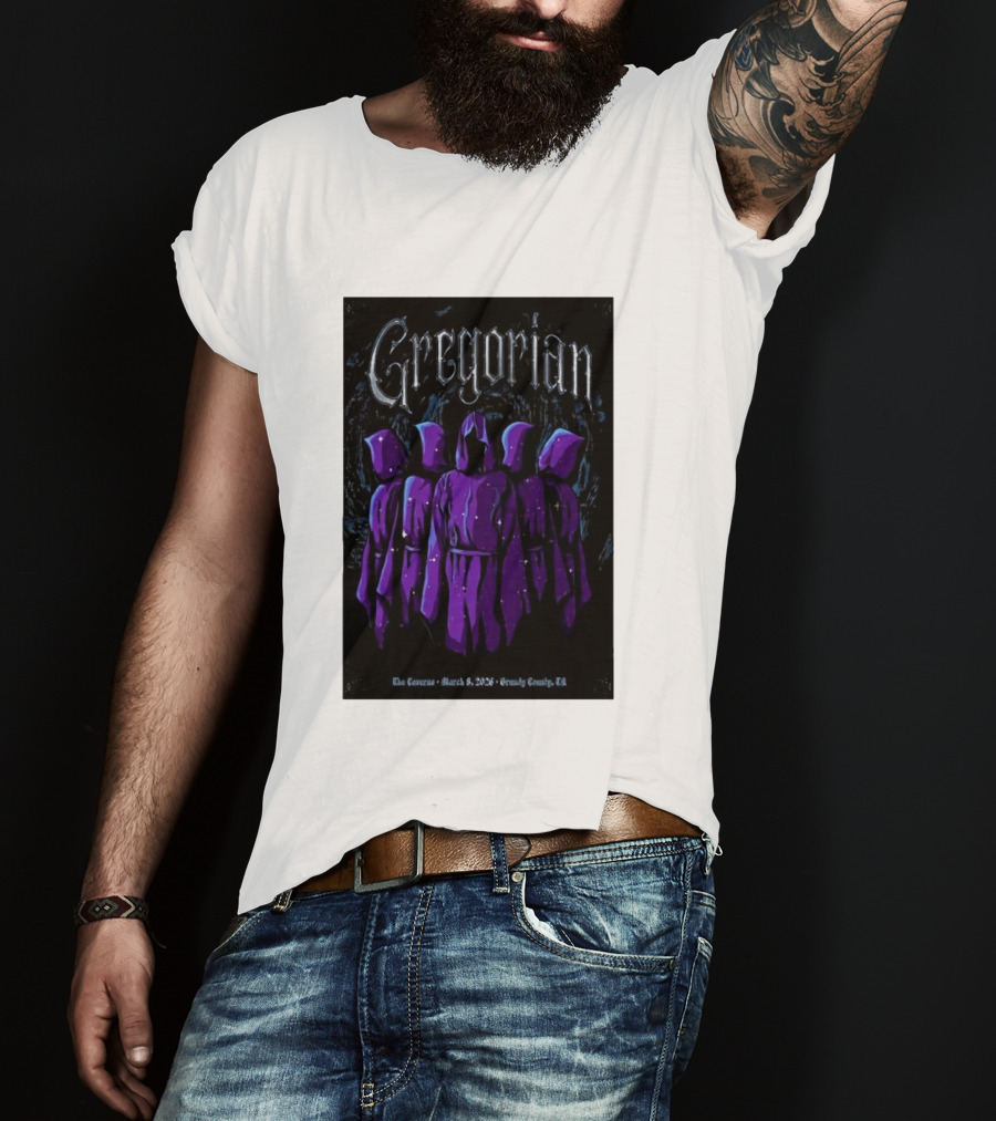 Gregorian March 8 2026 The Caverns Grundy County TN T-Shirt