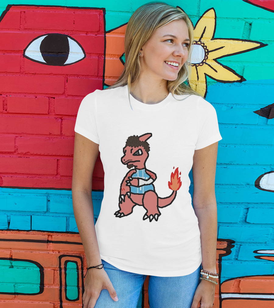 Charmelo Ball Crossover LaMelo Ball Charlotte Hornets Cartoon Character Mashup T-Shirt