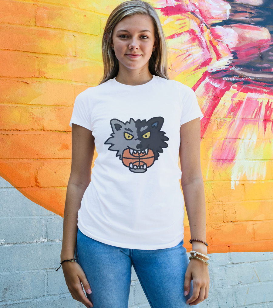 Minnesota Timberwolves Wolf Basketball Fan T-Shirt