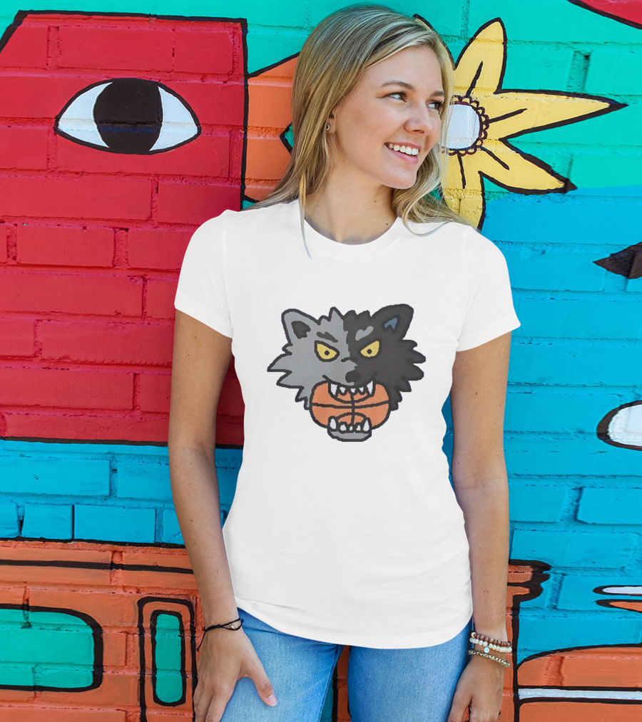 Minnesota Timberwolves Wolf Basketball Fan T-Shirt