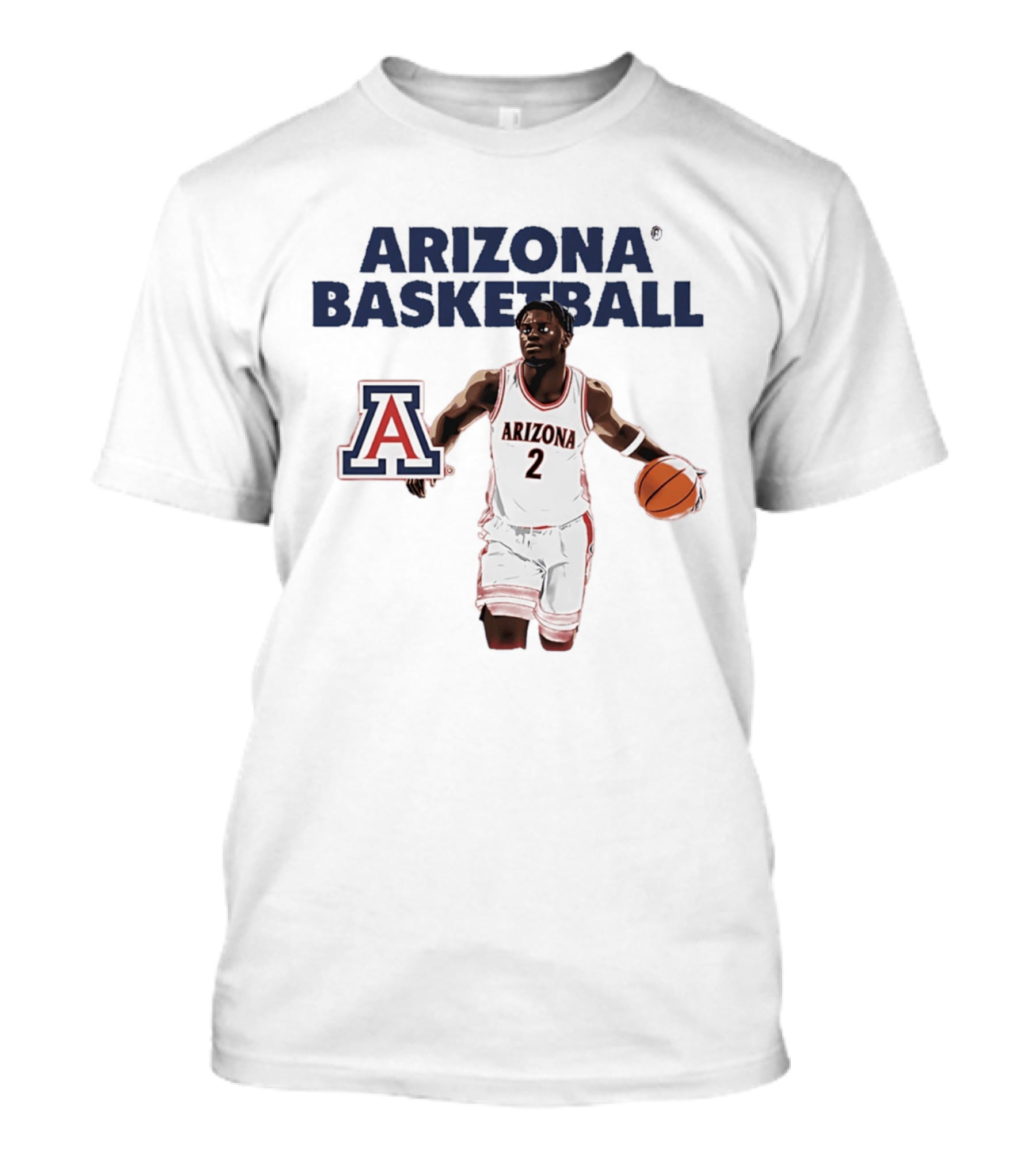 Dwayne Aristode Arizona Basketball Wildcats Player Collage T-Shirt