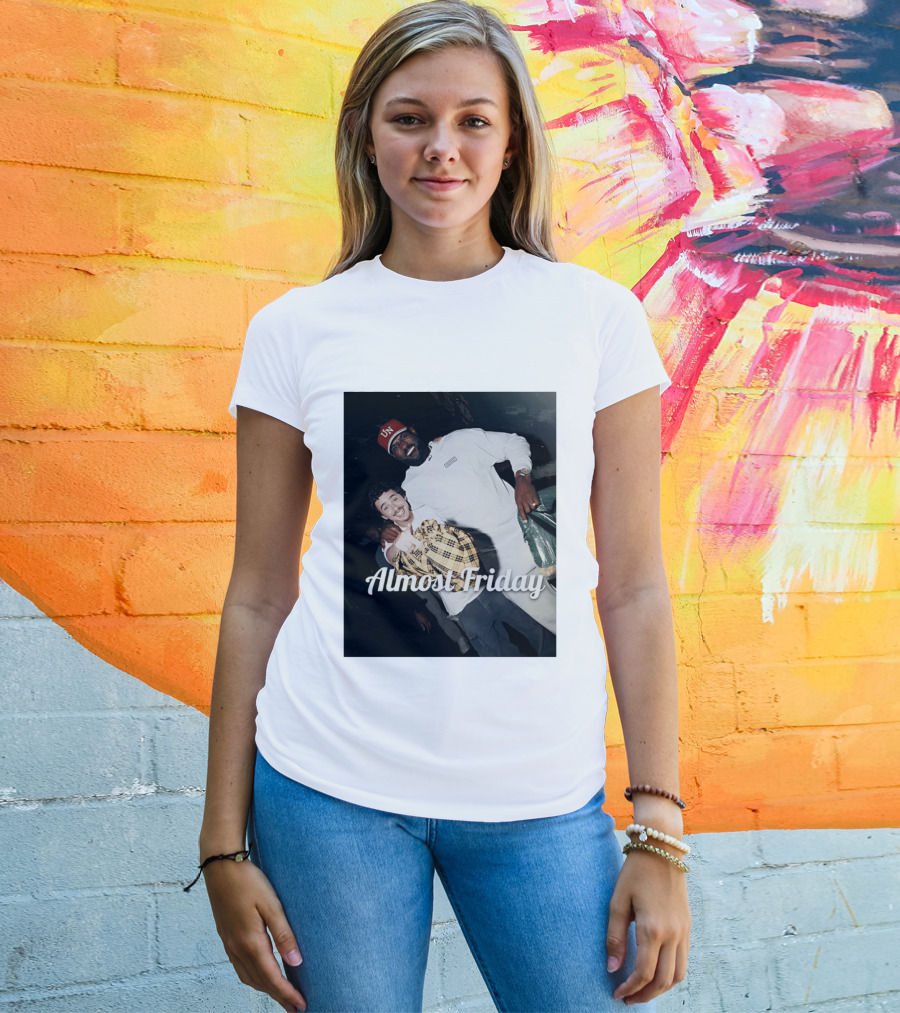 LeBron And Chalamet Almost Friday UN Hat T-Shirt