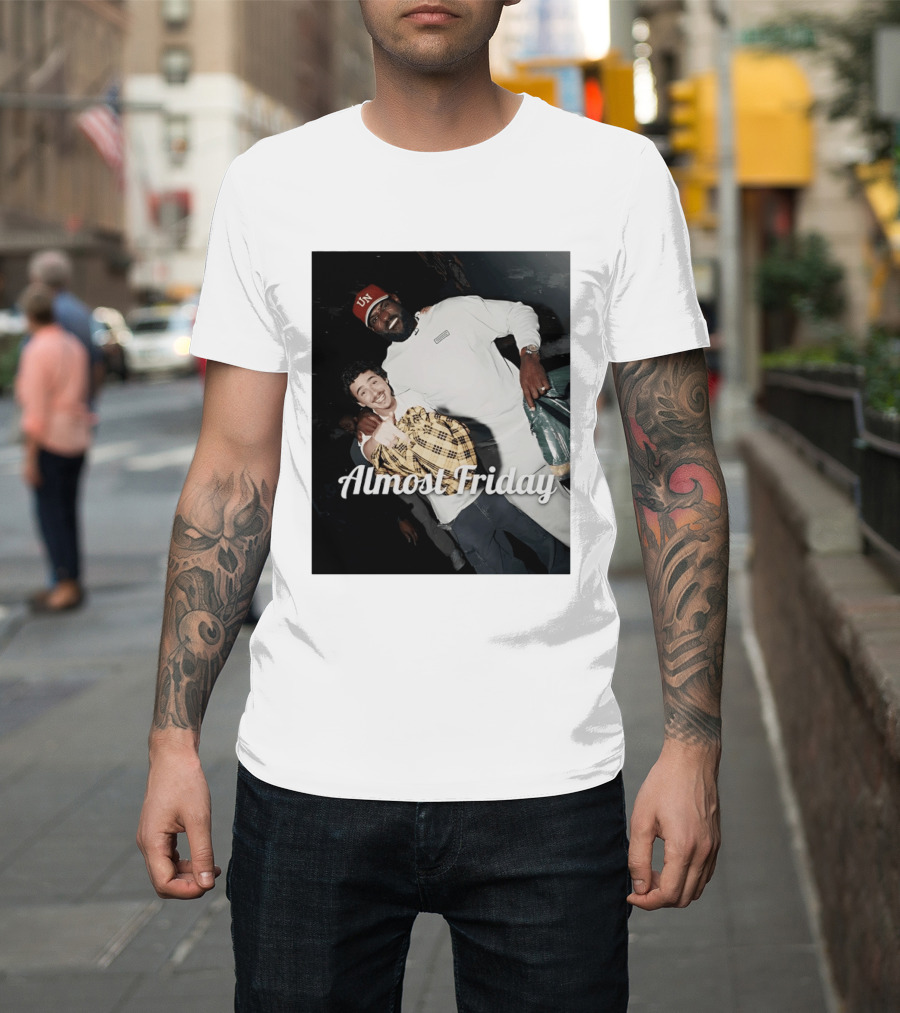 LeBron And Chalamet Almost Friday UN Hat T-Shirt