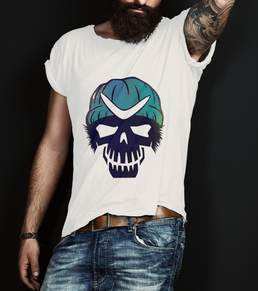 Captain Boomerang Skull Emblem Suicide Squad T-Shirt