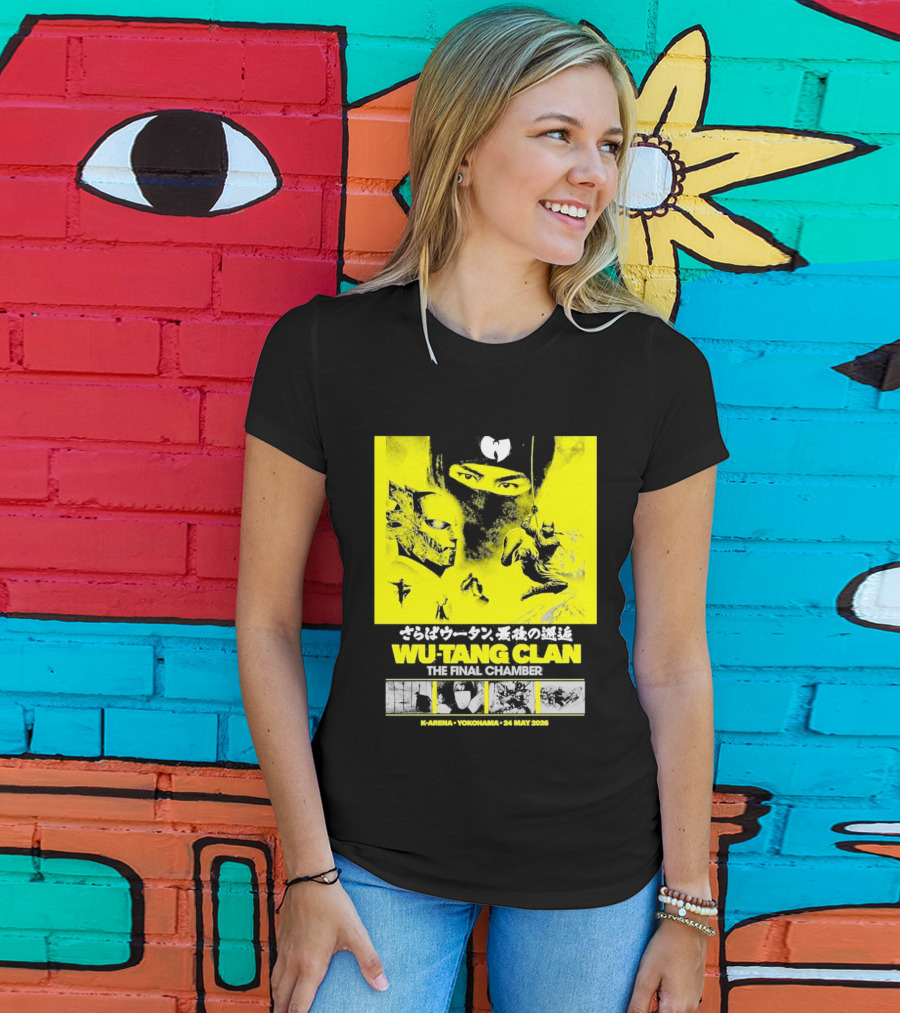 Wu Tang Clan Final Chamber Tour Yokohama Japan 2026 T-Shirt