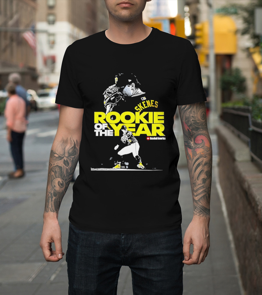 Paul Skenes Pittsburgh Pirates Rookie Of The Year T-Shirt