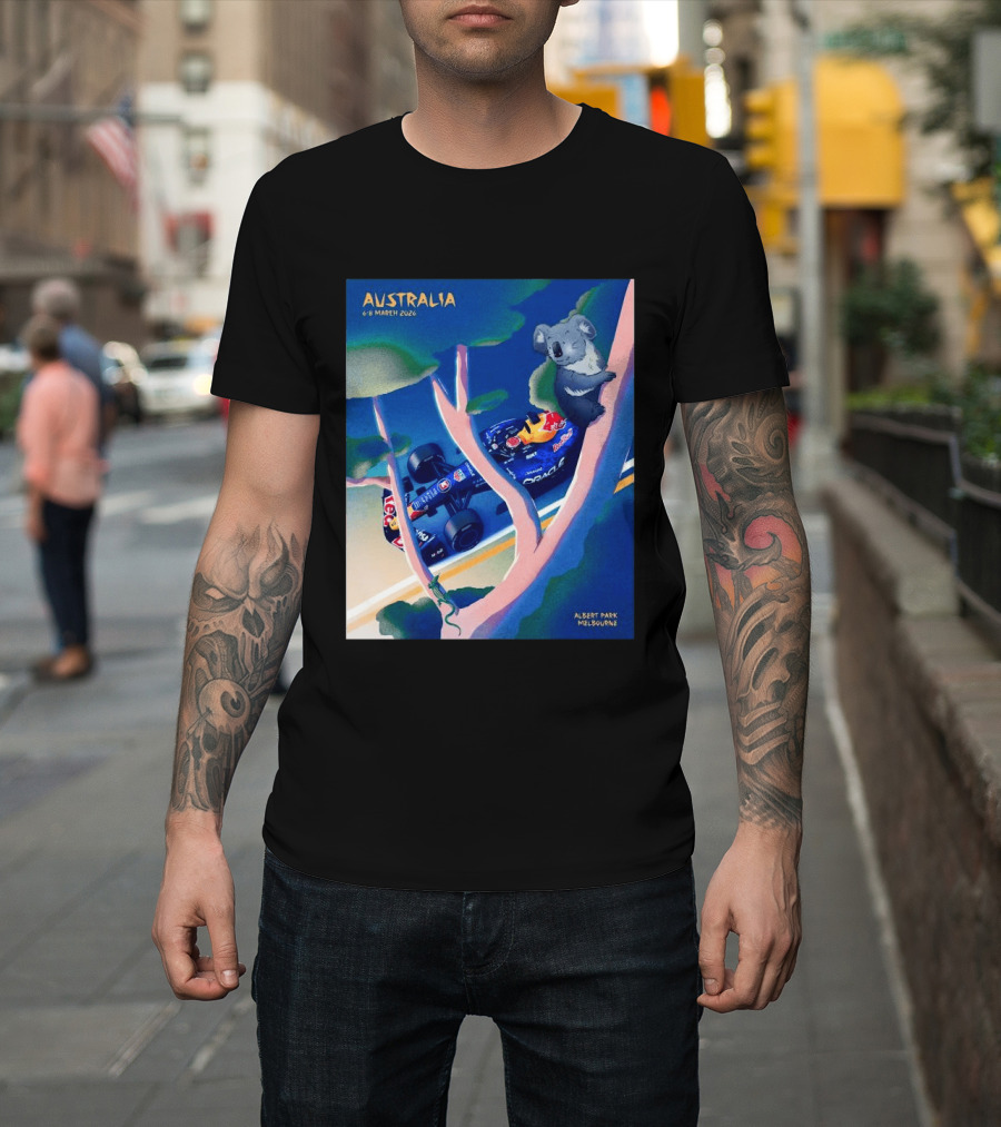 Australia 6 8 March 2026 Red Bull Racing F1 Albert Park Melbourne T-Shirt