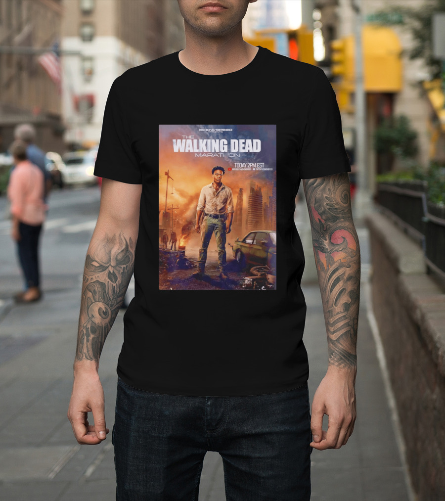 IShowSpeed The Walking Dead Marathon Today 2PM EST YouTube Twitch T-Shirt