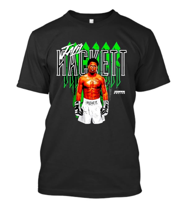 Jalil Hackett Signature Boxing Fighter Name Zuffa Boxing T-Shirt