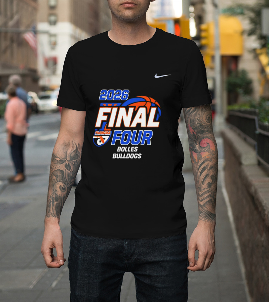 2026 Final Four Bolles Bulldogs Florida Nike T-Shirt