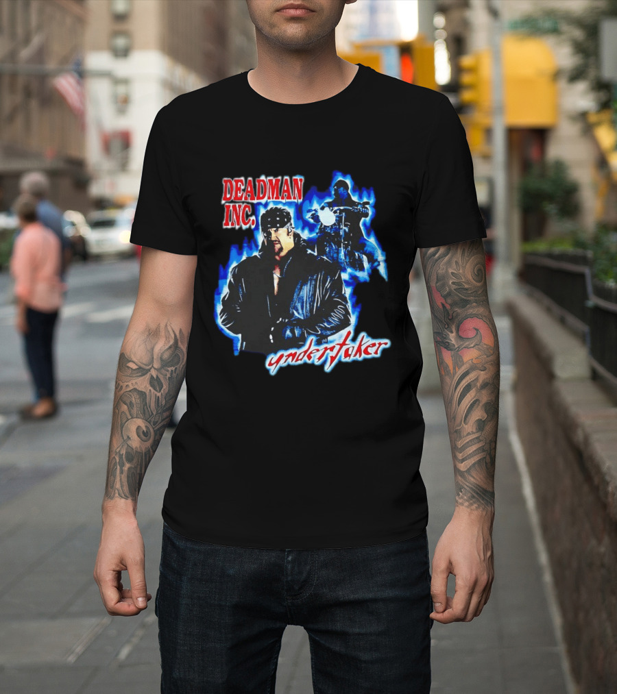 Deadman INC Undertaker Motorcycle Biker T-Shirt