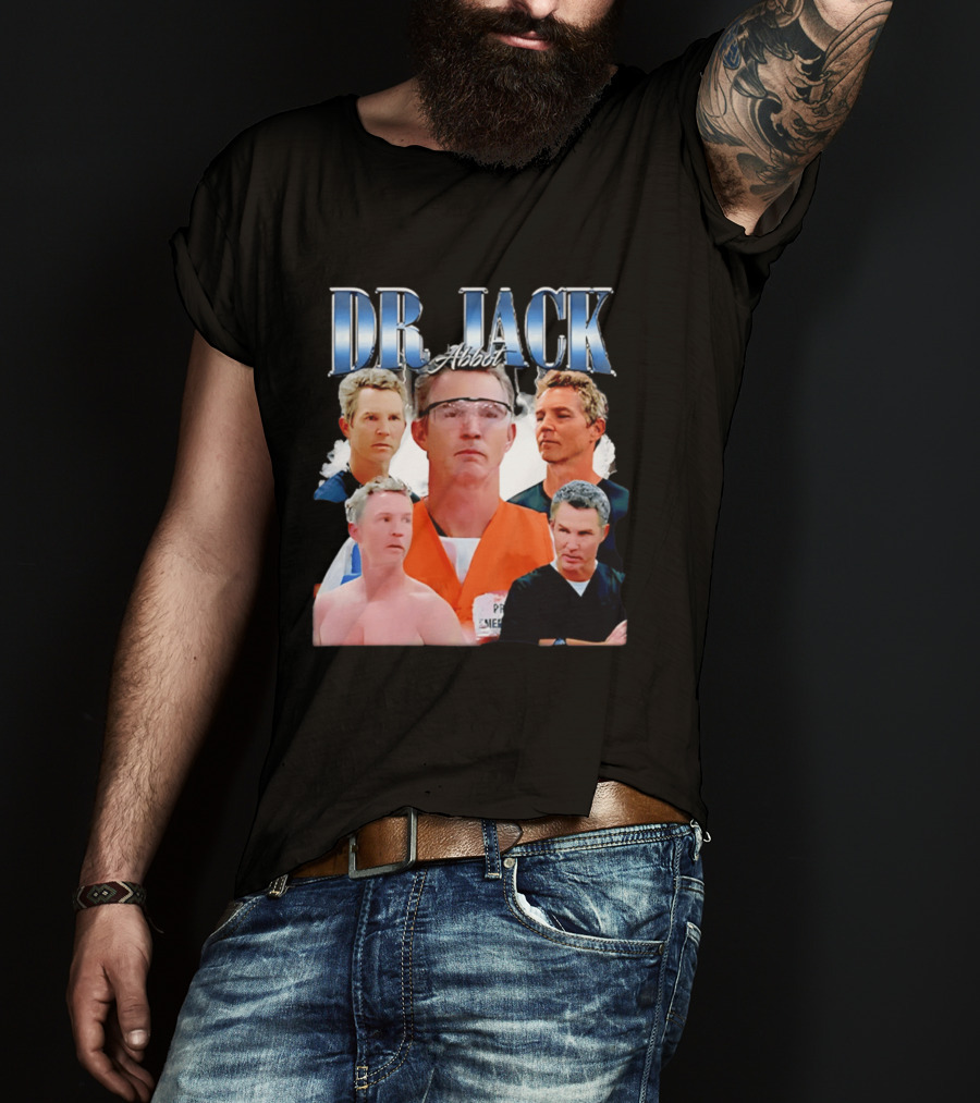 Dr Jack Abbot Picture Collage T-Shirt