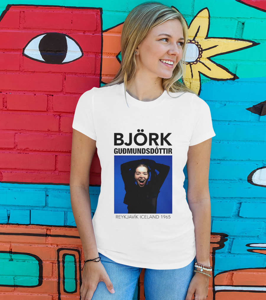 BJÖRK Guðmundsdóttir Reykjavík Iceland 1965 T-Shirt