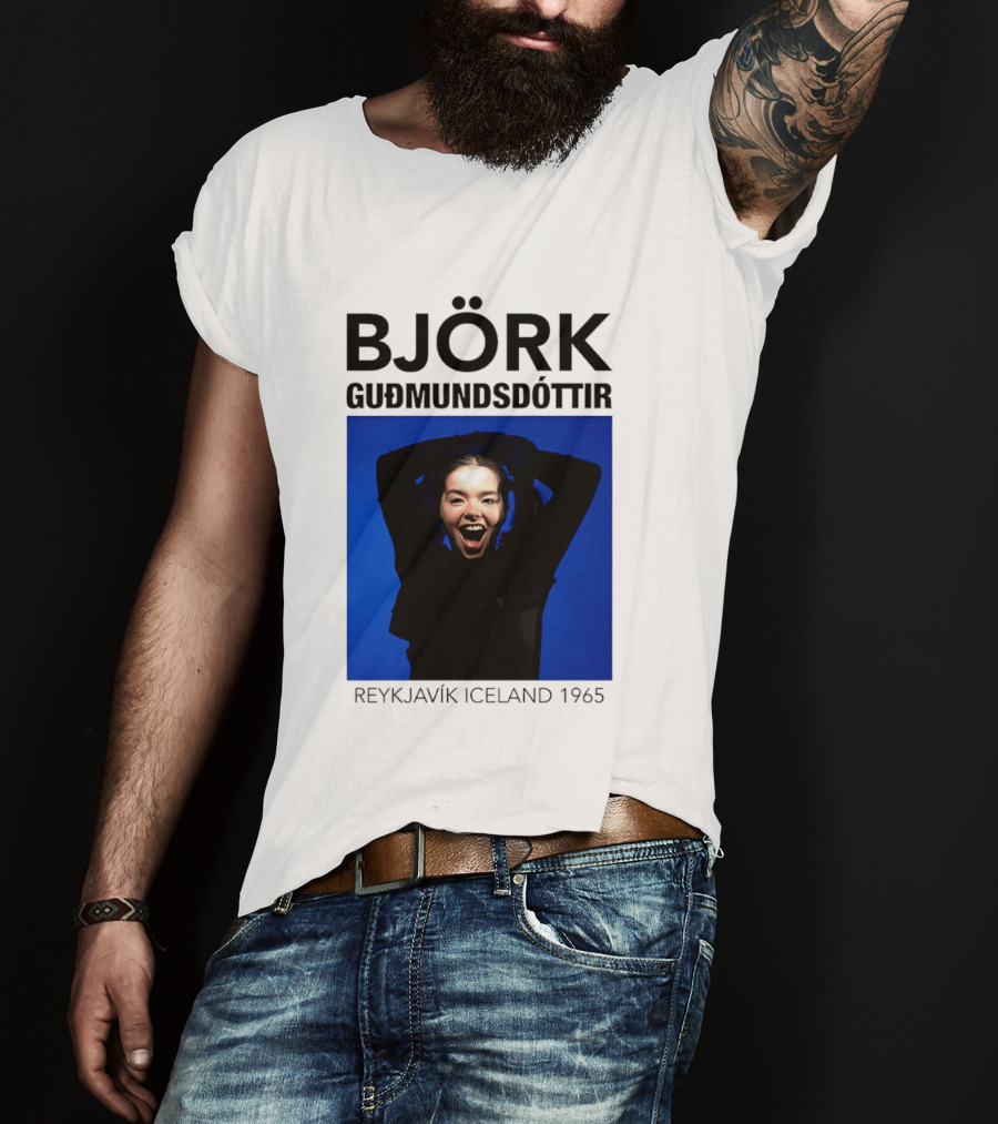 BJÖRK Guðmundsdóttir Reykjavík Iceland 1965 T-Shirt