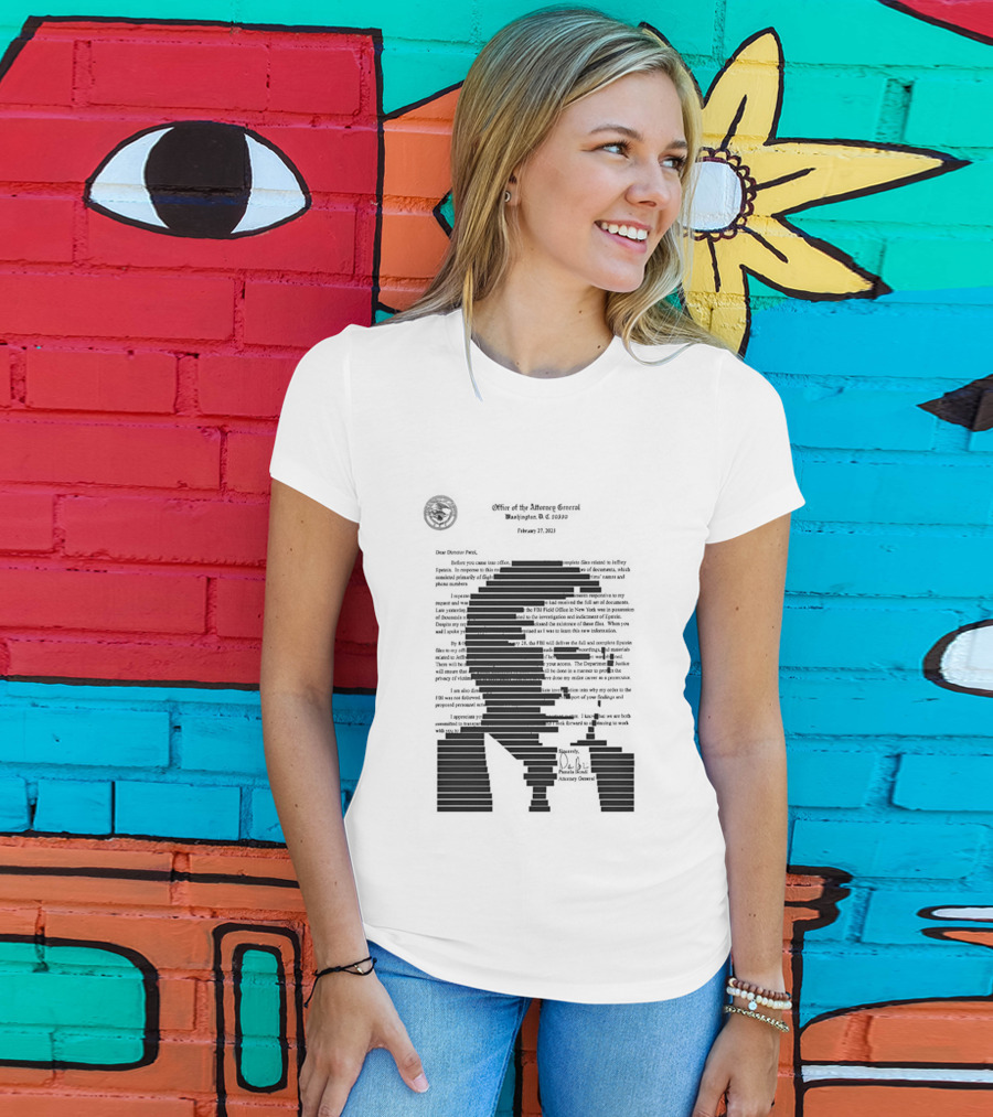 Trump Redactor In Chief Mueller Investigation Report Satire T-Shirt