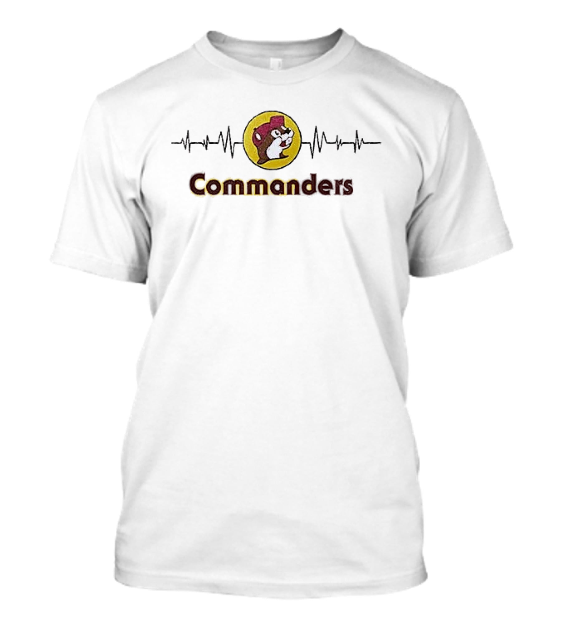 Washington Commanders Buc Ee's Beavers Collaboration T-Shirt