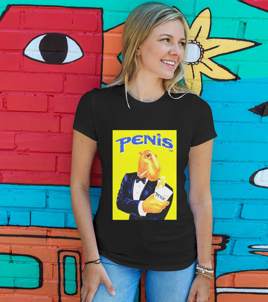 Penis Camel Smoking Meme T-Shirt
