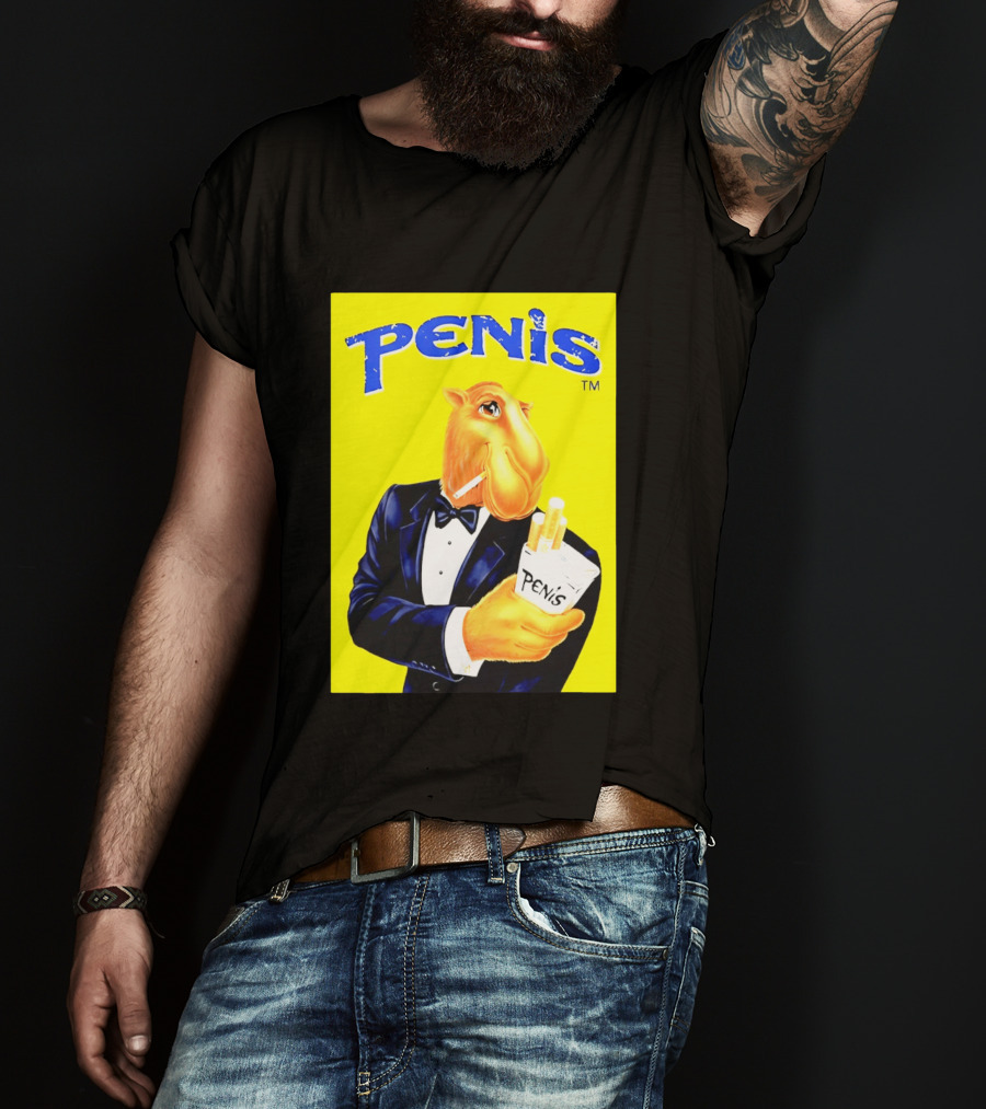 Penis Camel Smoking Meme T-Shirt