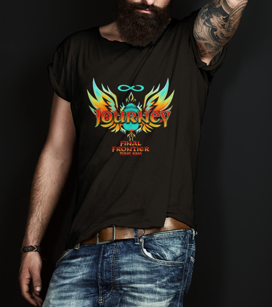 Journey Infinite Wings Final Frontier Tour 2026 T-Shirt