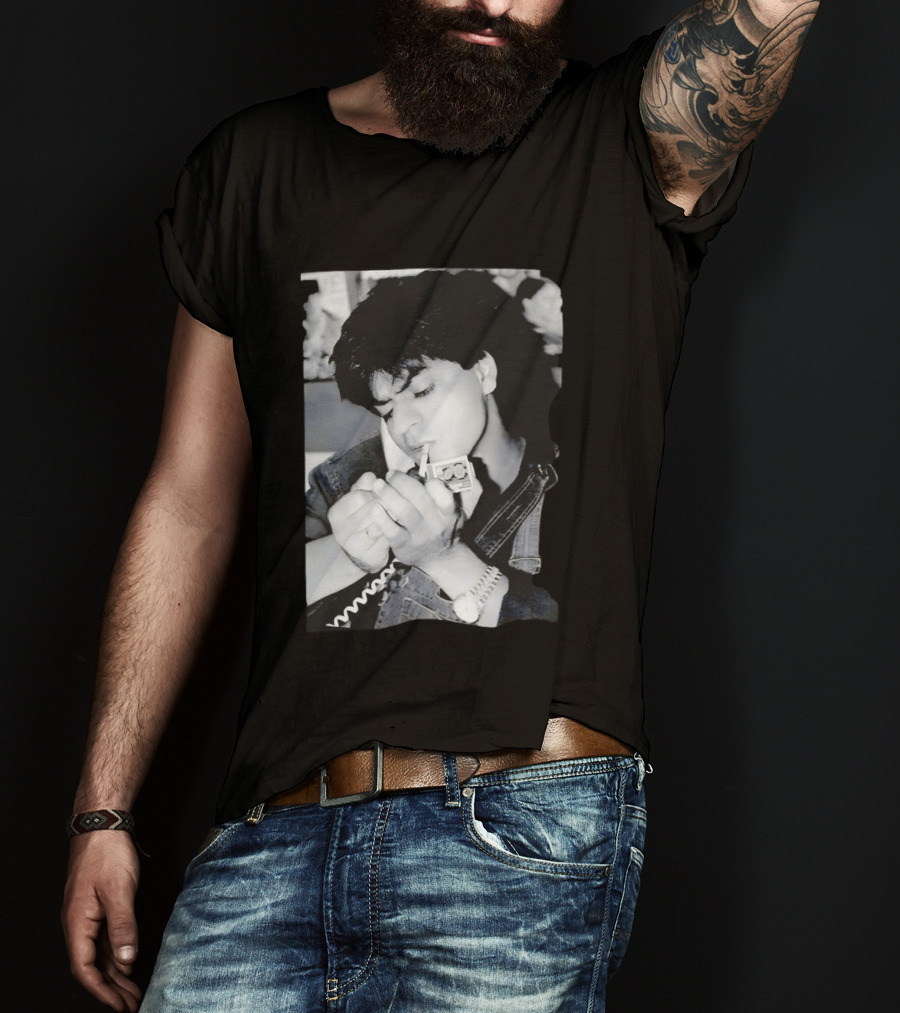 Shah Rukh Khan Iconic Smoking Bollywood T-Shirt