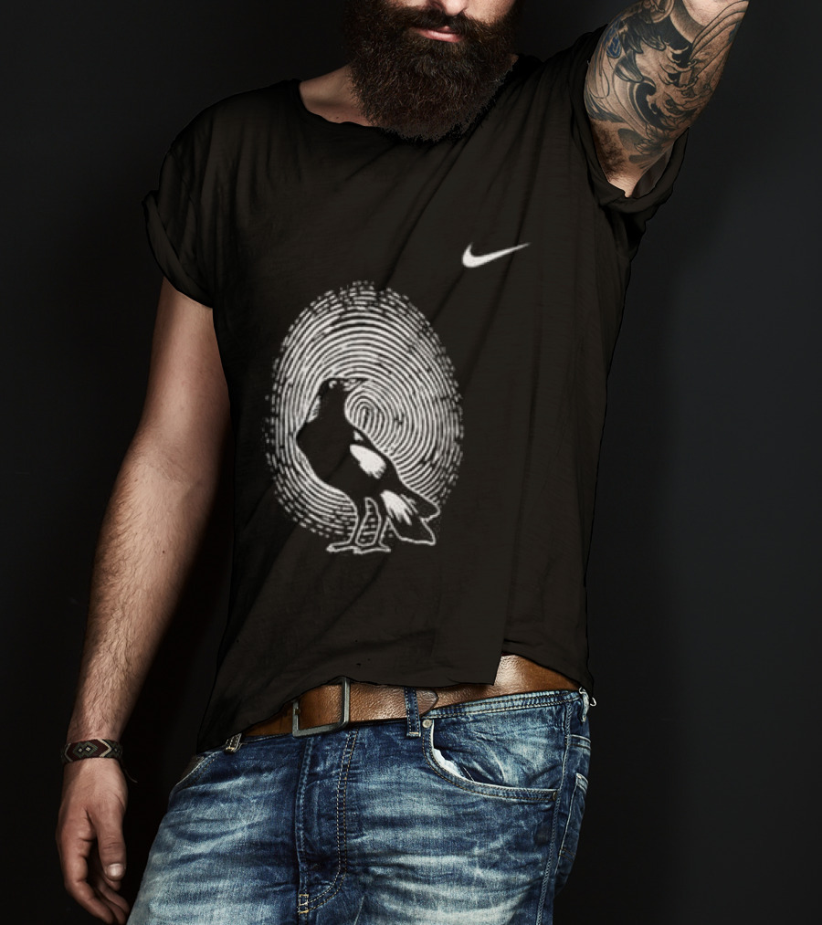 Collingwood Football Club Magpie Emblem Nike Craig McRae 2026 T-Shirt