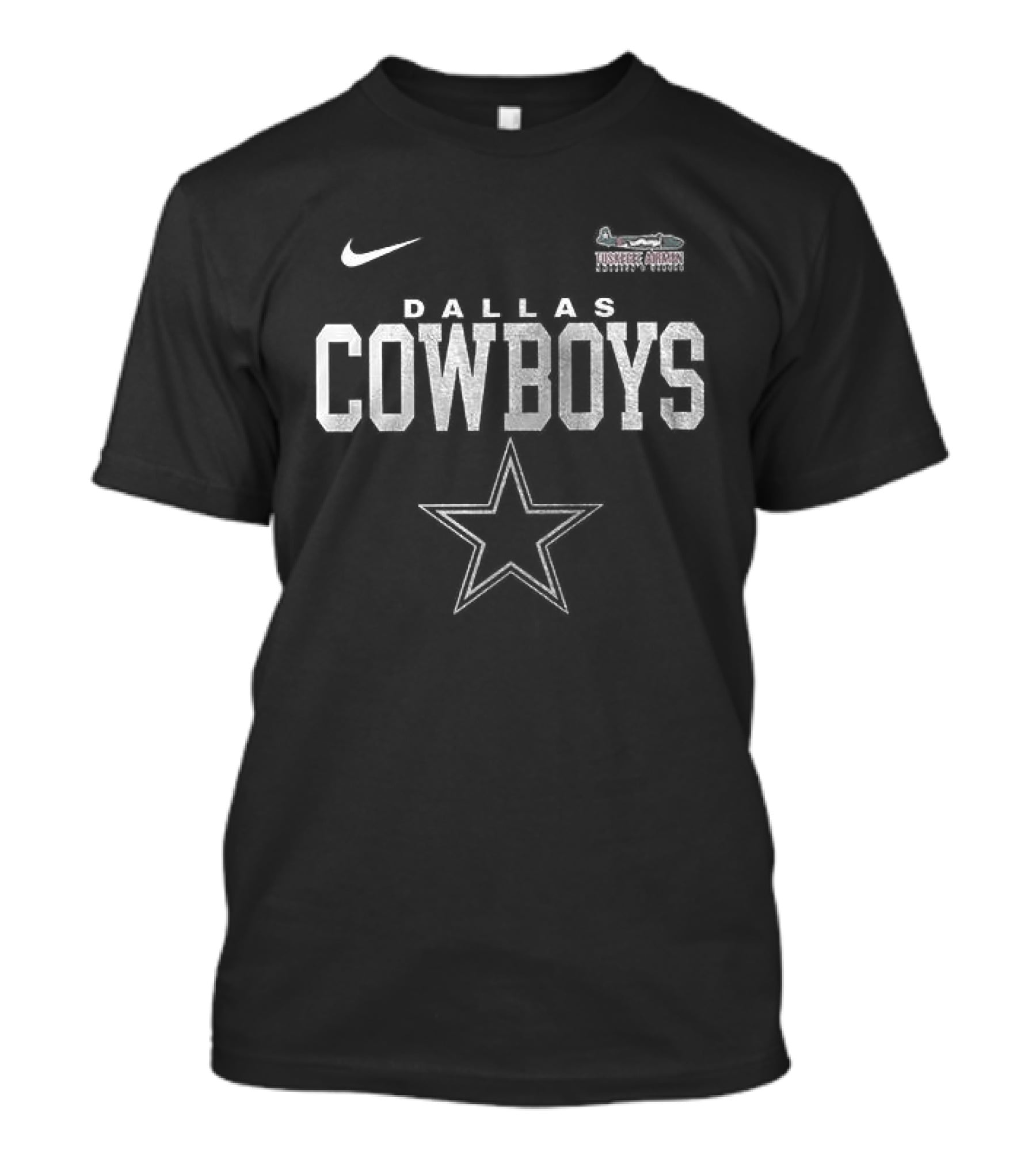 Dallas Cowboys Nike Tuskegee Airmen Spitfire Redtails Collaboration T-Shirt
