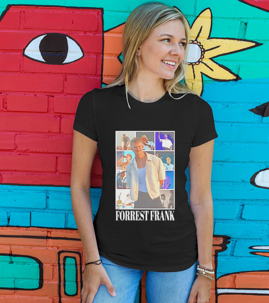 Forrest Frank Tour 2023 Live Performance Collage T-Shirt