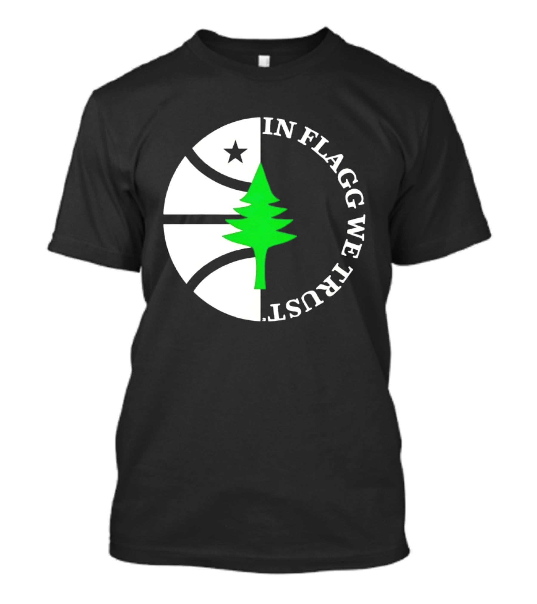 Naji Marshall In Flagg We Trust Basketball Tree Star T-Shirt