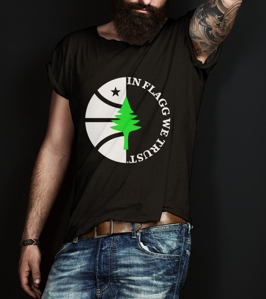Naji Marshall In Flagg We Trust Basketball Tree Star T-Shirt