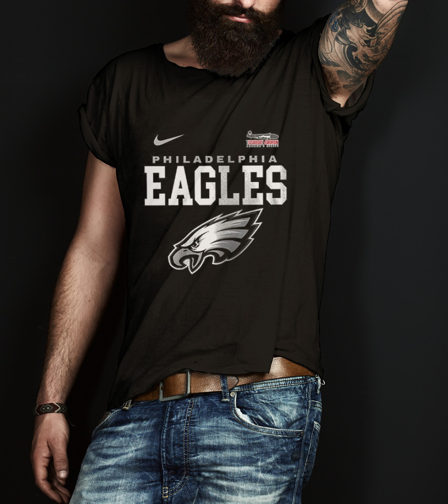 Philadelphia Eagles Tuskegee Airmen Nike Collaboration T-Shirt