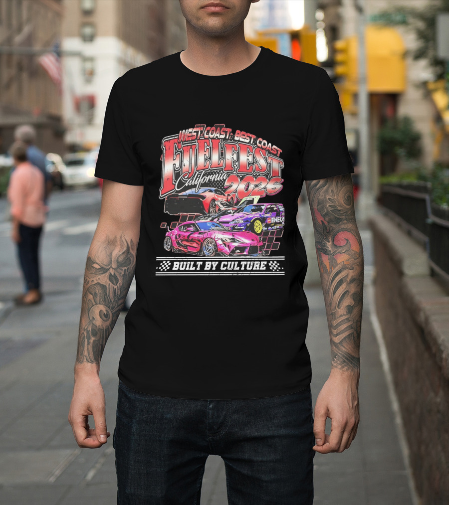 West Coast Best Coast Fuel Fest California 2026 Racing Cars Enjoi Eneos Motegi T-Shirt