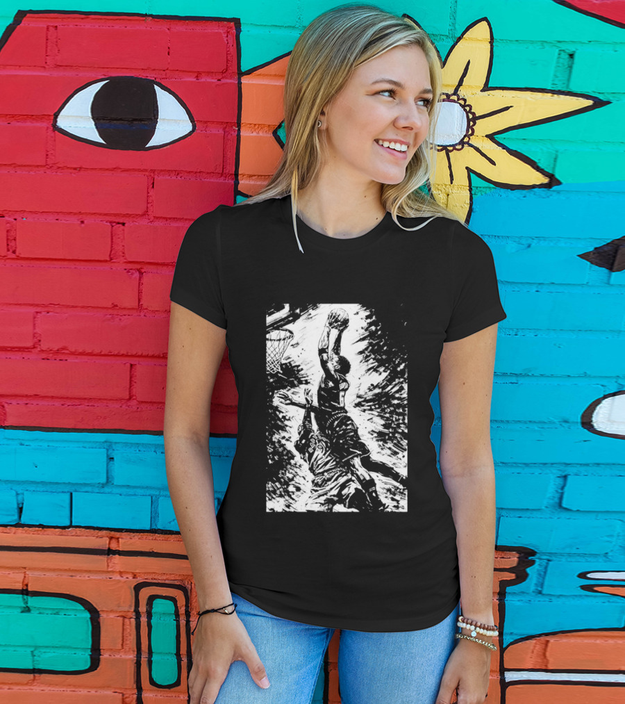 Anthony Edwards Epic Dunk Over RJ Barrett T-Shirt