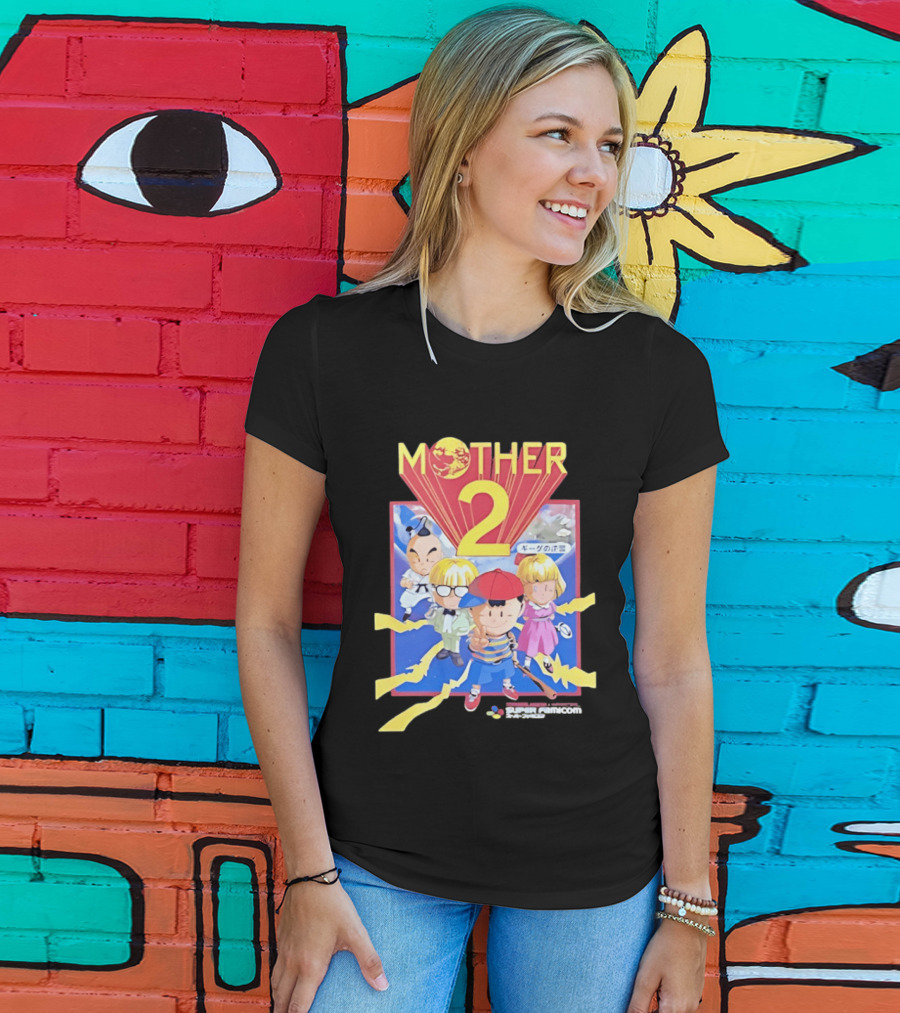 Mother 2 EarthBound Super Famicom Characters Japan T-Shirt