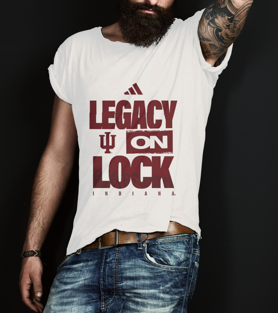 Legacy On Lock Indiana Hoosiers IU T-Shirt